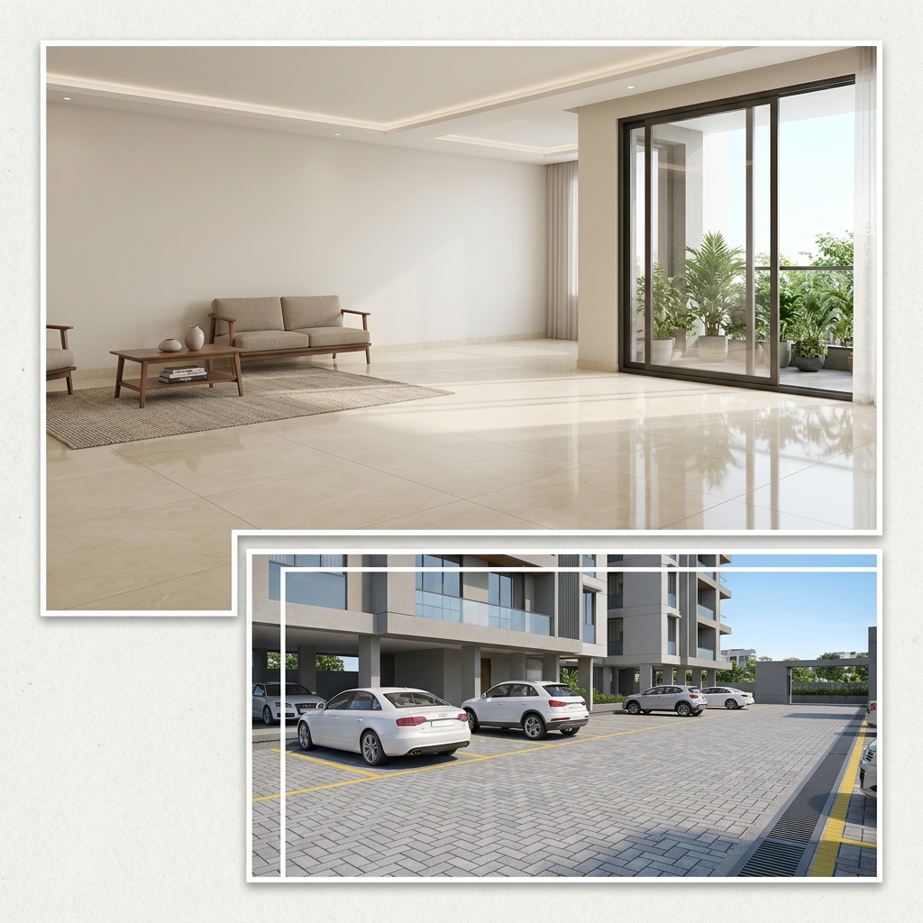 flooring and parking