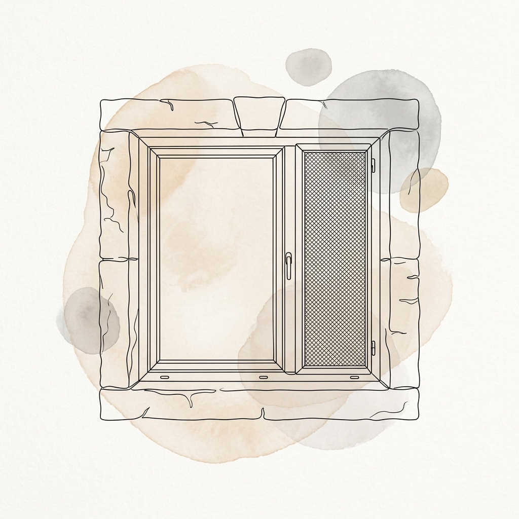spec 04 aluminum window mosquito net