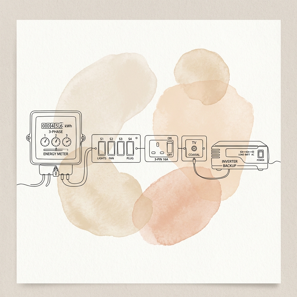 spec 08 electrical ac inverter meter